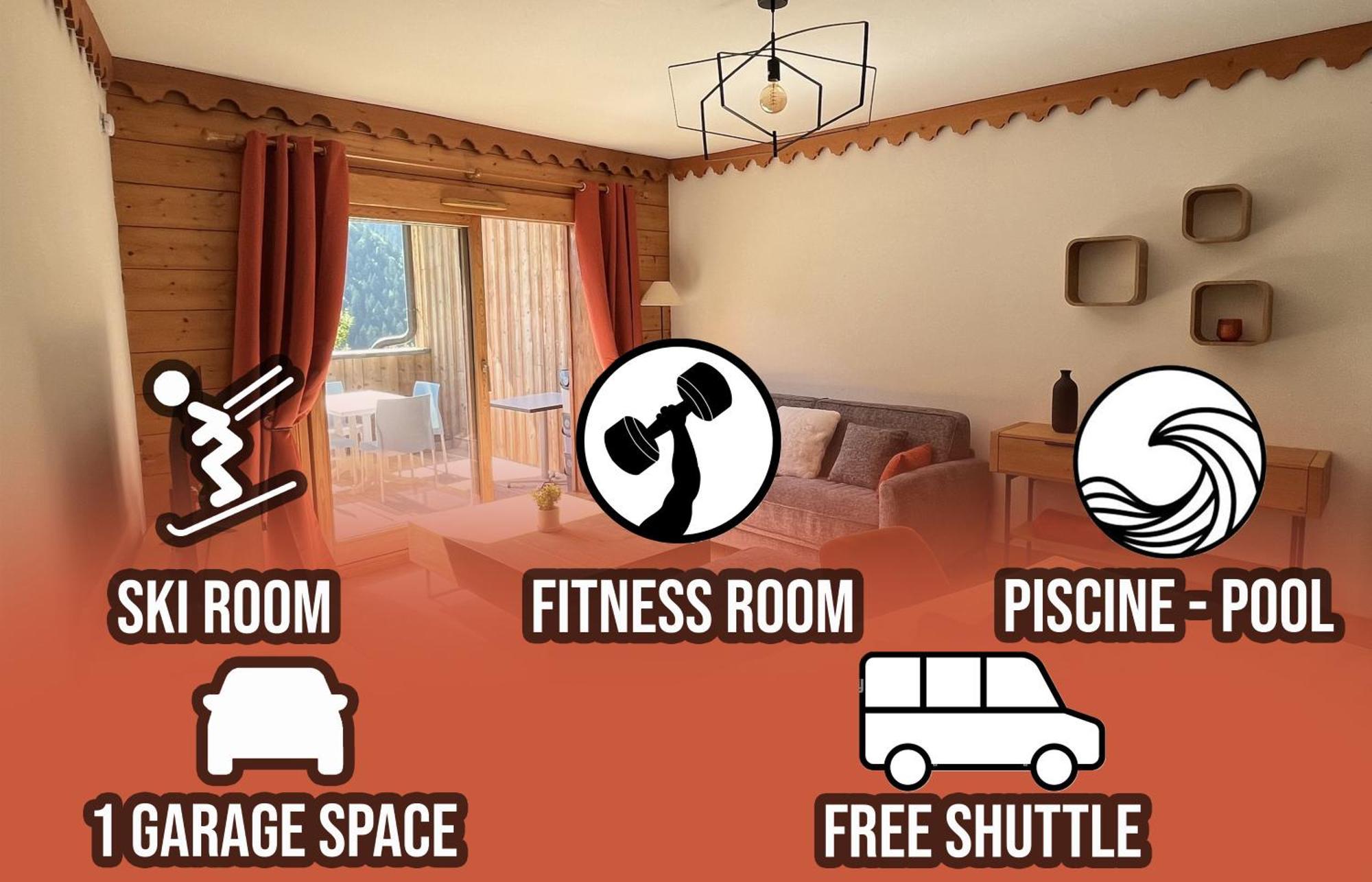 Vue Exceptionnelle, Piscine, Spa, Fitness * La Plagne